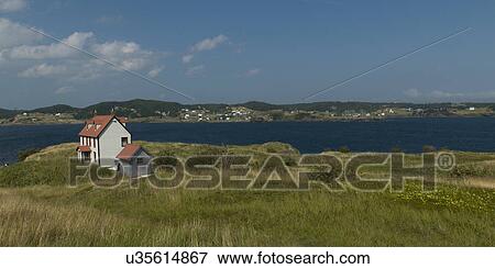House along coast, Trinity, Trinity Bay, Bonavista Peninsula, Newfoundland And Labrador, Canada View Large Photo Image Stock Photo - House along coast, Trinity, Trinity Bay, Bonavista Peninsula, Newfoundland And Labrador, Canada. Fotosearch