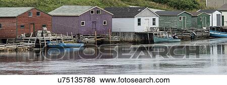 Houses at waterfront, Parson's Pond, Gros Morne National Park, Newfoundland And Labrador, Canada View Large Photo Image Stock Photo - Houses at waterfront, Parson's Pond, Gros Morne National Park, Newfoundland And Labrador, Canada. Fotosearch
