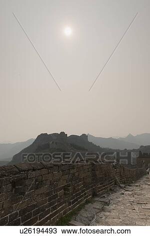 Jinshanling section of Great Wall Of China, Miyun County, Beijing, China View Large Photo Image Stock Image - Jinshanling section of Great Wall Of China, Miyun County, Beijing, China. Fotosearch