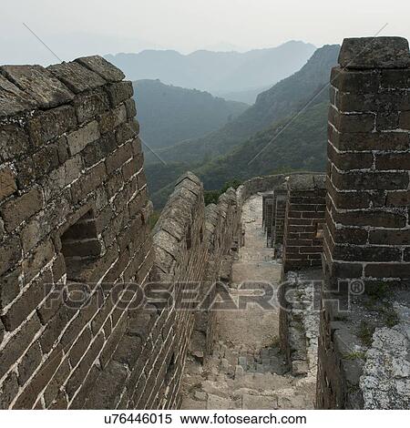 Stock Photography - Jinshanling section of Great Wall Of China, Beijing, China. Fotosearch