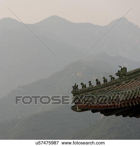 Juyongguan pass and section rooftop, Changping District, Beijing, China View Large Photo Image Stock Photo - Juyongguan pass and section rooftop, Changping District, Beijing, China. Fotosearch