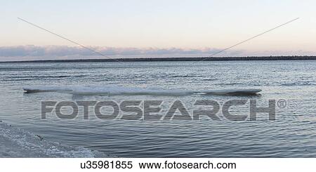 Stock Photography - Lake Winnipeg, Hecla Grindstone Provincial Park, Manitoba, Canada. Fotosearch