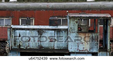 Stock Photo - Locomotive at Northwest Railway Museum, Snoqualmie, Washington State, USA. Fotosearch