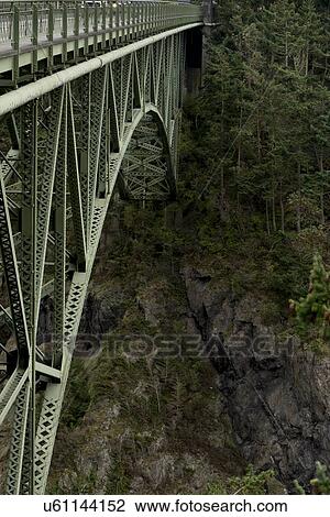 Lower part of Deception Pass Bridge, Deception Pass State Park, Washington State, USA View Large Photo Image Stock Image - Lower part of Deception Pass Bridge, Deception Pass State Park, Washington State, USA. Fotosearch