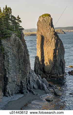 Rock formations at the coast, Skerwink Trail, Port Rexton, Bonavista Peninsula, Newfoundland And Labrador, Canada View Large Photo Image Stock Image - Rock formations at the coast, Skerwink Trail, Port Rexton, Bonavista Peninsula, Newfoundland And Labrador, Canada. Fotosearch