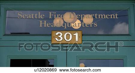 Seattle Fire Department Headquarters sign, Seattle, Washington State, USA View Large Photo Image Stock Photo - Seattle Fire Department Headquarters sign, Seattle, Washington State, USA. Fotosearch