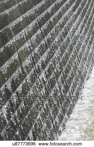 Water flowing from a fountain, Seattle, Washington State, USA View Large Photo Image Stock Photograph - Water flowing from a fountain, Seattle, Washington State, USA. Fotosearch