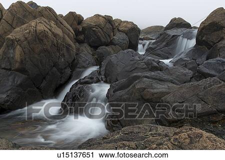 Waterfalls at river, Division No. 9, Subd. A, Gros Morne National Park, Newfoundland And Labrador, Canada View Large Photo Image Stock Image - Waterfalls at river, Division No. 9, Subd. A, Gros Morne National Park, Newfoundland And Labrador, Canada. Fotosearch