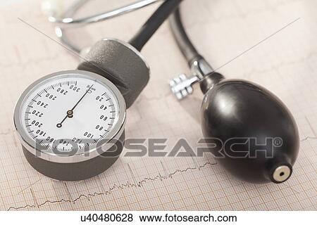 Stock Photo - Blood Pressure Gauge. Fotosearch