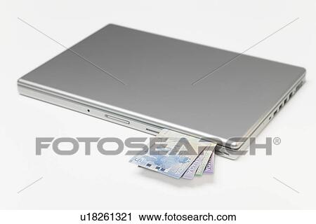 Canadian banknotes in laptop View Large Photo Image Stock Image - Canadian banknotes in laptop. Fotosearch