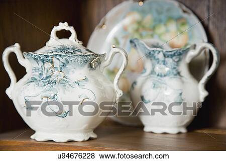 Stock Photo - China cups. Fotosearch