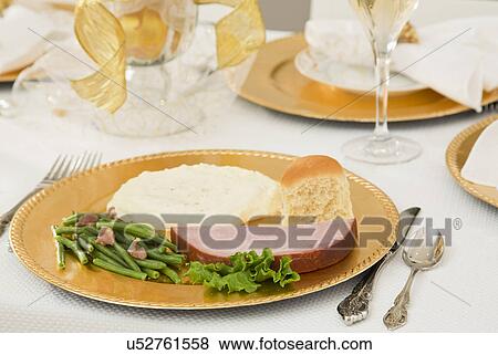 Christmas dinner View Large Photo Image Stock Photo - Christmas dinner. Fotosearch