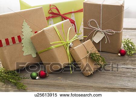 Stock Photography - Christmas gifts. Fotosearch