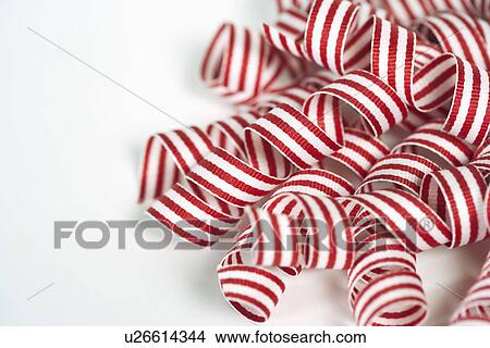 Picture - Christmas ribbon. Fotosearch
