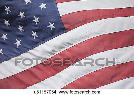 Close-up of American flag View Large Photo Image Picture - Close-up of American flag. Fotosearch