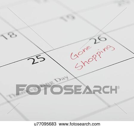 Close-up of calendar with Black Friday marked View Large Photo Image Stock Image - Close-up of calendar with Black Friday marked. Fotosearch