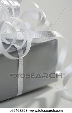 Stock Image - Close-up of gift. Fotosearch