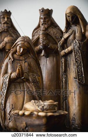 Close up of nativity scene View Large Photo Image Picture - Close up of nativity scene. Fotosearch