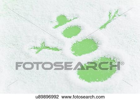 Drawing depicting Snowman on snow View Large Photo Image Stock Image - Drawing depicting Snowman on snow. Fotosearch