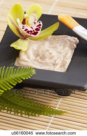Facial mask for spa treatment, Studio shot View Large Photo Image Stock Photography - Facial mask for spa treatment, Studio shot. Fotosearch