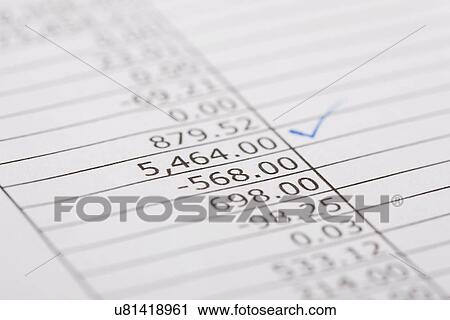 Financial figures marked on document View Large Photo Image Stock Image - Financial figures marked on document. Fotosearch