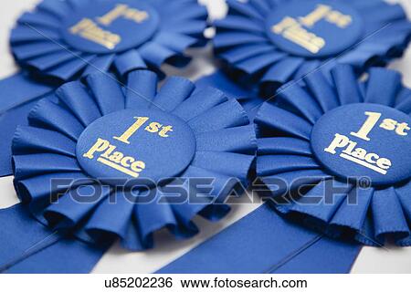 First place ribbons View Large Photo Image Stock Photograph - First place ribbons. Fotosearch
