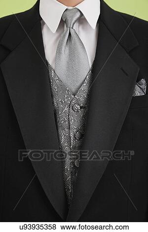 Stock Photo - Grooms suit. Fotosearch