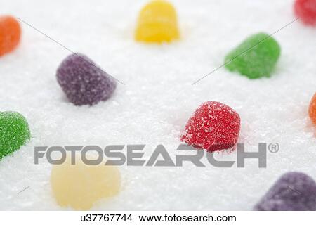 Picture - Gumdrop in snow. Fotosearch