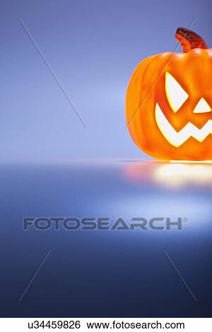 Illuminated jack o' lantern View Large Photo Image Stock Photograph - Illuminated jack o' lantern. Fotosearch