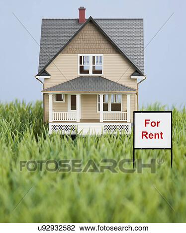 Model house for rent View Large Photo Image Stock Image - Model house for rent. Fotosearch