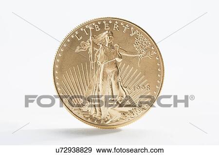 One US dollar coin, studio shot View Large Photo Image Stock Photo - One US dollar coin, studio shot. Fotosearch