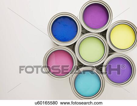Paint cans View Large Photo Image Stock Image - Paint cans. Fotosearch