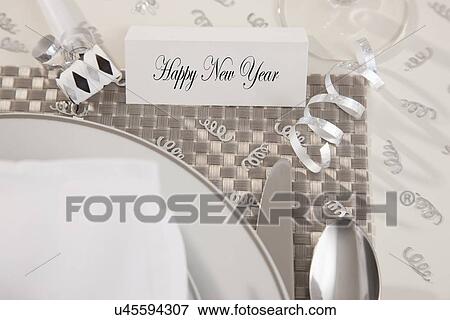 Stock Photo - Place setting. Fotosearch