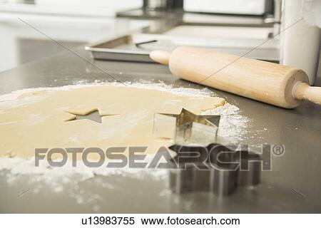 Stock Photography - Preparation of cookies. Fotosearch