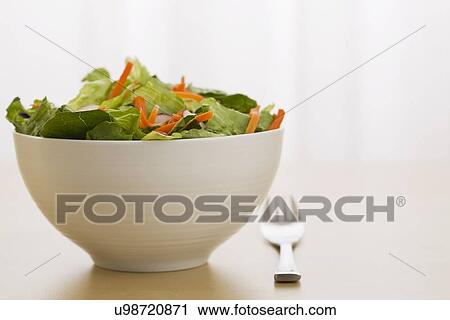 Stock Image - Salad in bowl. Fotosearch