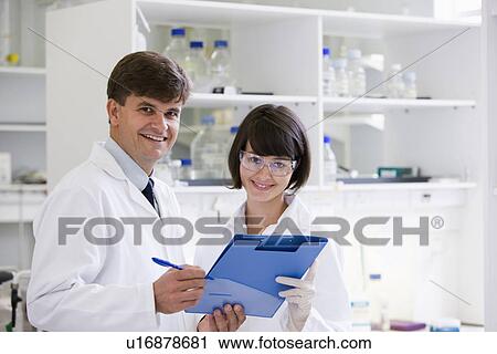Scientists at work View Large Photo Image Stock Image - Scientists at work. Fotosearch