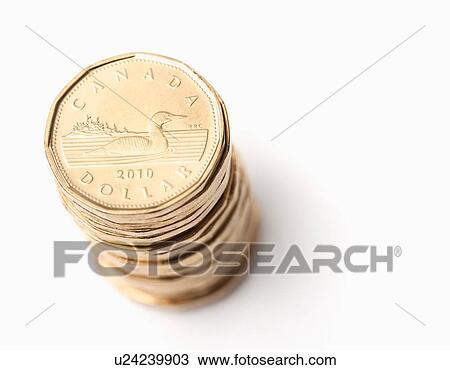 Stack of canadian dollars View Large Photo Image Stock Image - Stack of canadian dollars. Fotosearch