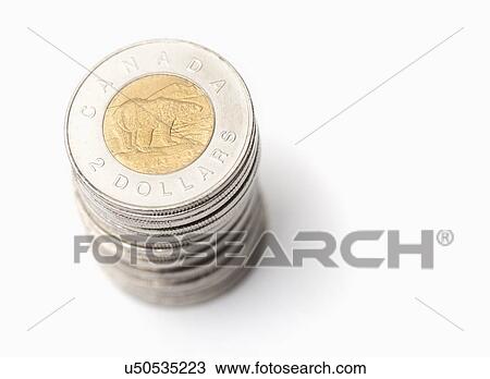 Stack of canadian dollars View Large Photo Image Stock Image - Stack of canadian dollars. Fotosearch