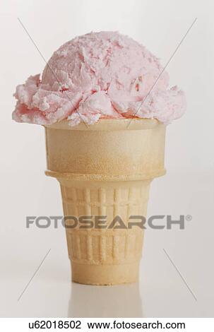 Strawberry ice cream View Large Photo Image Stock Image - Strawberry ice cream. Fotosearch