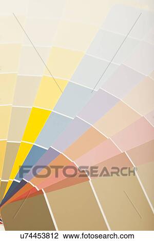 Stock Image - Studio shot of color samples. Fotosearch