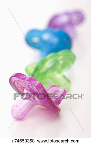 Stock Photo - Studio shot of colorful dummies. Fotosearch