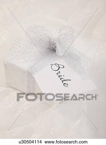 Picture - Studio shot of gift for bride. Fotosearch