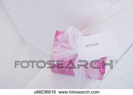 Stock Photograph - Studio shot of gift for mother. Fotosearch