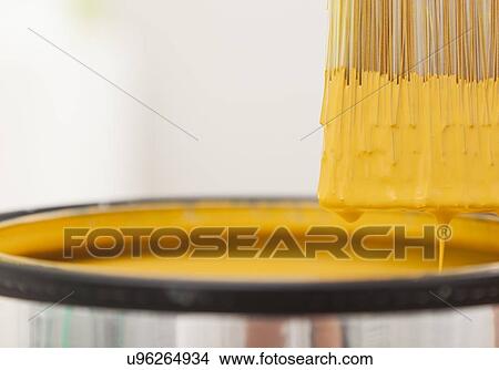 Studio shot of paint brush and paint can View Large Photo Image Picture - Studio shot of paint brush and paint can. Fotosearch