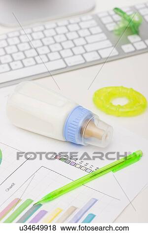 Stock Photo - Studio shot of parenting equipment. Fotosearch