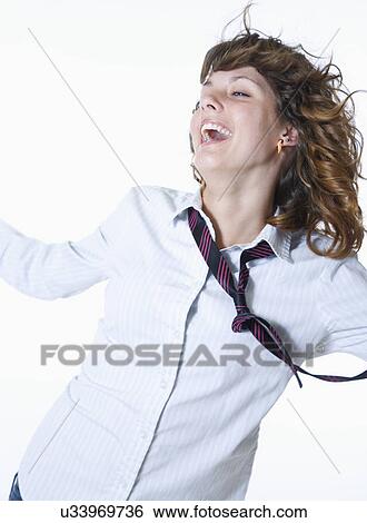 Teenage girl (14-15) laughing, studio shot View Large Photo Image Stock Photograph - Teenage girl (14-15) laughing, studio shot. Fotosearch