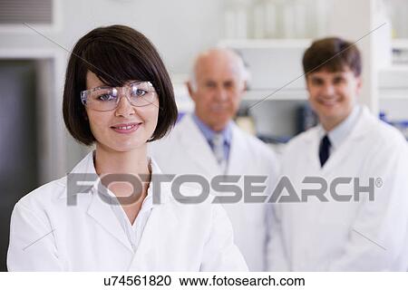 Three scientist in laboratory, portrait View Large Photo Image Stock Image - Three scientist in laboratory, portrait. Fotosearch