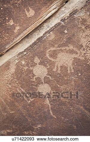 USA, Arizona, Petrified Forest National Park, Close-up of rock art View Large Photo Image Stock Image - USA, Arizona, Petrified Forest National Park, Close-up of rock art. Fotosearch