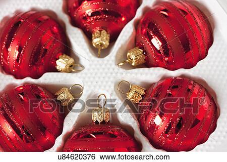 USA, California, La Quinta, Christmas decorations in box View Large Photo Image Stock Photograph - USA, California, La Quinta, Christmas decorations in box. Fotosearch