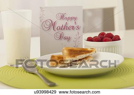 USA, Illinois, Metamora, Breakfast for Mother's Day View Large Photo Image Stock Photo - USA, Illinois, Metamora, Breakfast for Mother's Day. Fotosearch